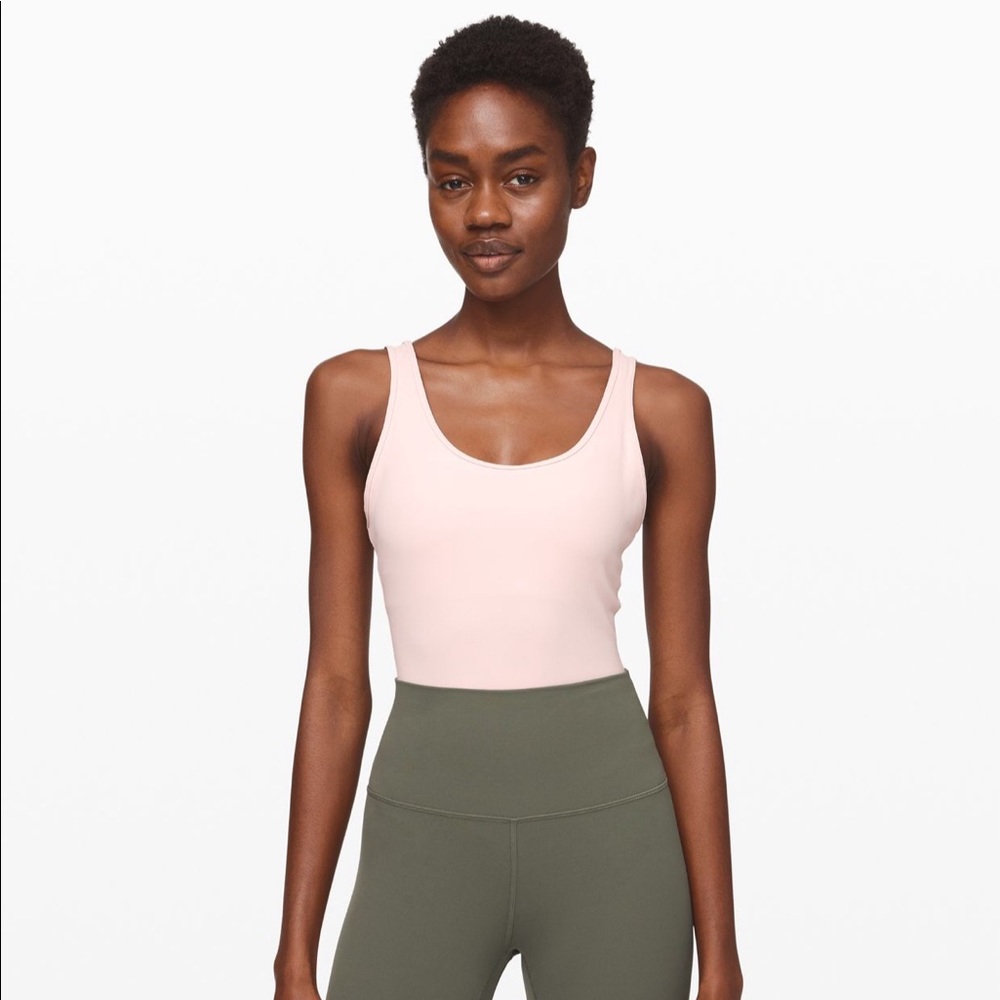 Lululemon Arise Bodysuit in Pink Bliss